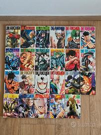 One-Punch Man, manga italiano, volumi 1 - 23