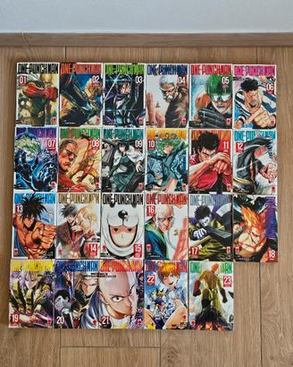 One-Punch Man, manga italiano, volumi 1 - 23