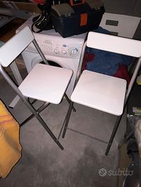 sgabelli pieghevoli 