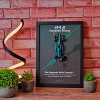 Quadri con modellino in rilievo 