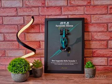 Quadri con modellino in rilievo 