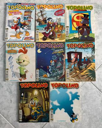 8 Fumetti Topolino vari numeri