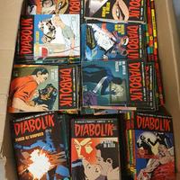 Albi di Diabolik originali tenuti perfettamente