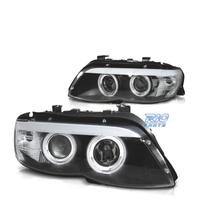 FARI XENO BMW X5 E53 03-06 D2S CCFL NERI