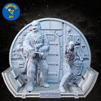 model kit Ian Solo Jan Solo Star Wars 