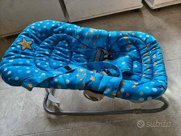 sdraietta relax dondolino reclinabile marca chicco