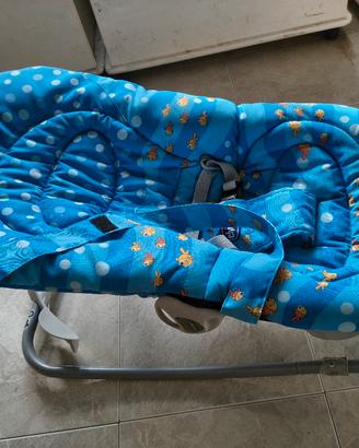 sdraietta relax dondolino reclinabile marca chicco