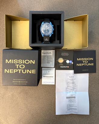 Moonswatch Mission To Neptune Moonshine Gold nuovo