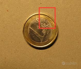 1 euro del 2002 Italia senza firma incisore -