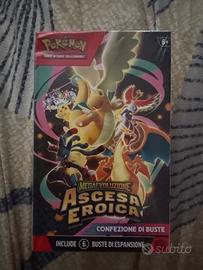 Confezione di 6 buste pokemon non aperte