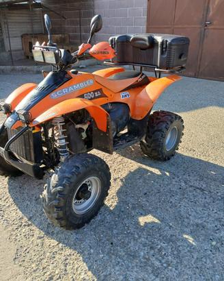 Quad Polaris Scrambler 500E 4x4