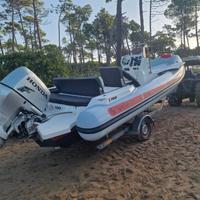 Gommone 7 metri anno 2019, con honda 225 cavalli