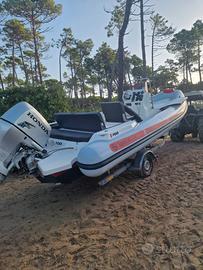 Gommone 7 metri anno 2019, con honda 225 cavalli