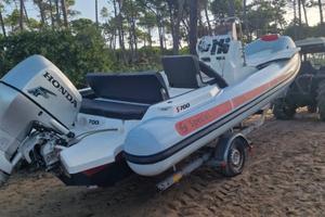 Gommone 7 metri anno 2019, con honda 225 cavalli