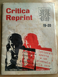 Critica Reprint n. 19 / 20 (Rivista di cinema)