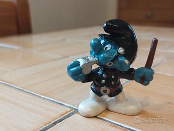 PUFFO POLIZIOTTO 1981 Peyo - vintage