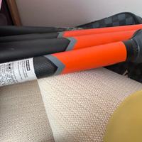 Canoa nuova tre posti mai usata con remi e giubbin