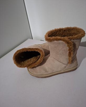 Stivaletto da bambina scamosciato Benetton 