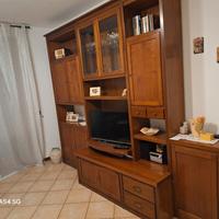 Vetrina soggiorno Arte Povera in legno massello – 