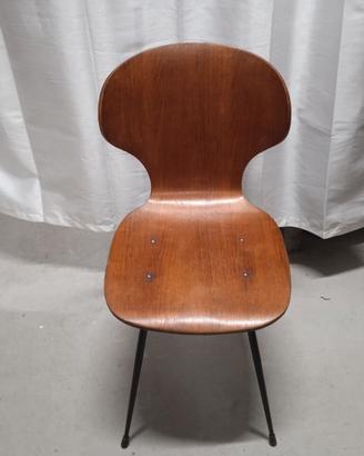 Sedia mod. LULLI design Carlo Ratti Anni 50 ILC