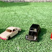 Lotto di 4 Macchinine giocattolo vintage d’epoca