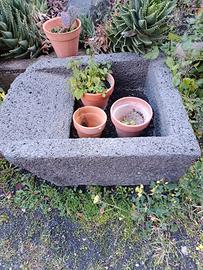 pilotto in pietra lavica 