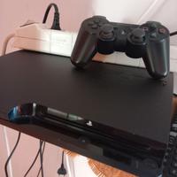 Playstation 3 slim con un joestick usata