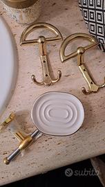 Porta sapone a Muro e appendiabiti