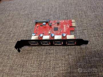 Scheda Pci express Usb 3.0 - KTU3FR-4P