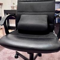 Poltrona da ufficio nera