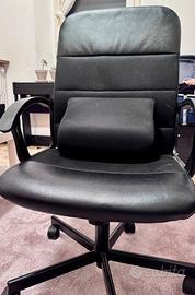 Poltrona da ufficio nera