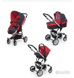 Trio foppapedrerti supertres i-size denim rosso