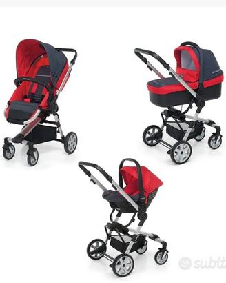 Trio foppapedrerti supertres i-size denim rosso