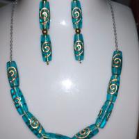 set collana e orecchini 