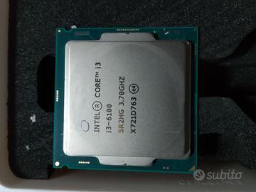 CPU i3-6100  3.7 GHz