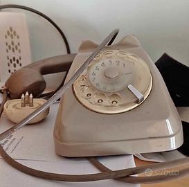 Telefono a disco vintage funzionante 