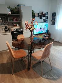 Tavolo da pranzo rotondo diametro 120 cm