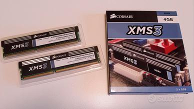 Kit Corsair XMS3 RAM 4GB (2 x 2GB) DDR3 1600Hz CL9