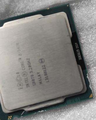 Intel processore core 5 3470 3200Mhz