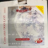 Luci di natale 5 fili 960 led per esterno