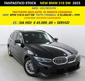 BMW 318 D AUT SW TUTTI I MODELLI NEW