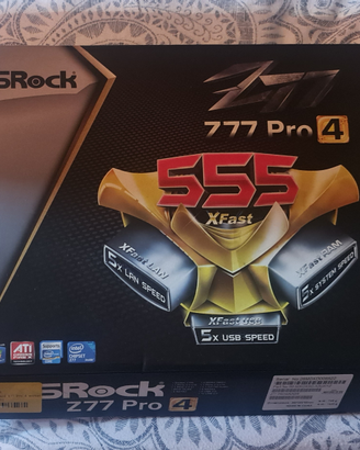 Scheda madre asrock z77 pro4