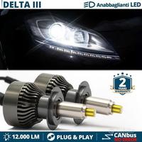 KIT Lampade LED H7 Lancia Delta 3 Fari LENTICOLARI