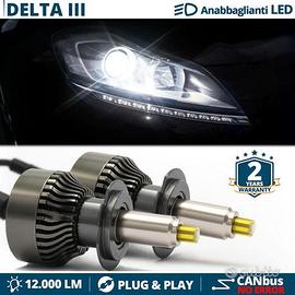KIT Lampade LED H7 Lancia Delta 3 Fari LENTICOLARI