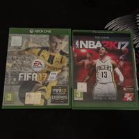 FIFA 17 + NBA 2K17 – Xbox One (2 giochi)