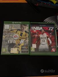 FIFA 17 + NBA 2K17 – Xbox One (2 giochi)