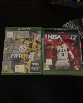 FIFA 17 + NBA 2K17 – Xbox One (2 giochi)
