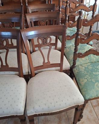 Sedie in legno