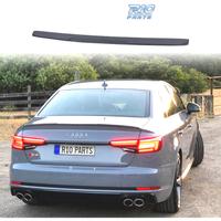 SPOILER AUDI A4 B9 SEDAN 15-19 LOOK RS4 NERO OPACO