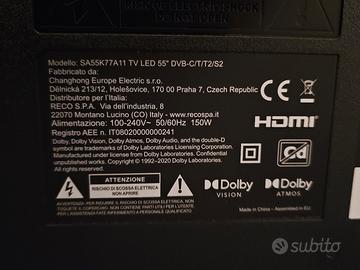 televisione Saba 55 pollici ricondizionato 